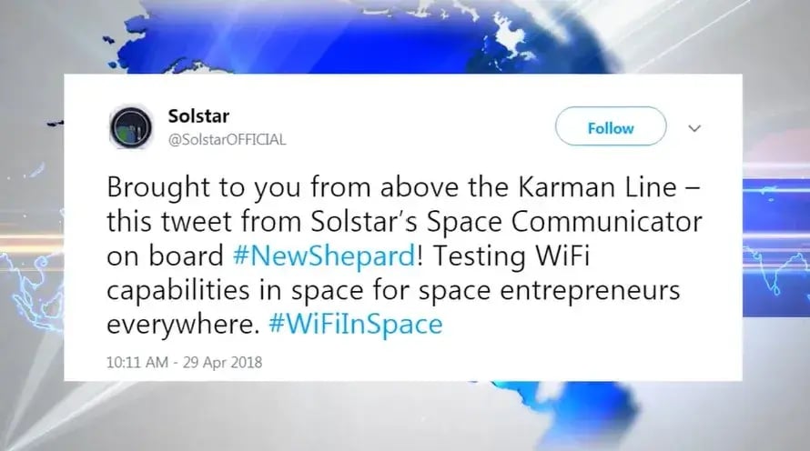 tweet-from-space